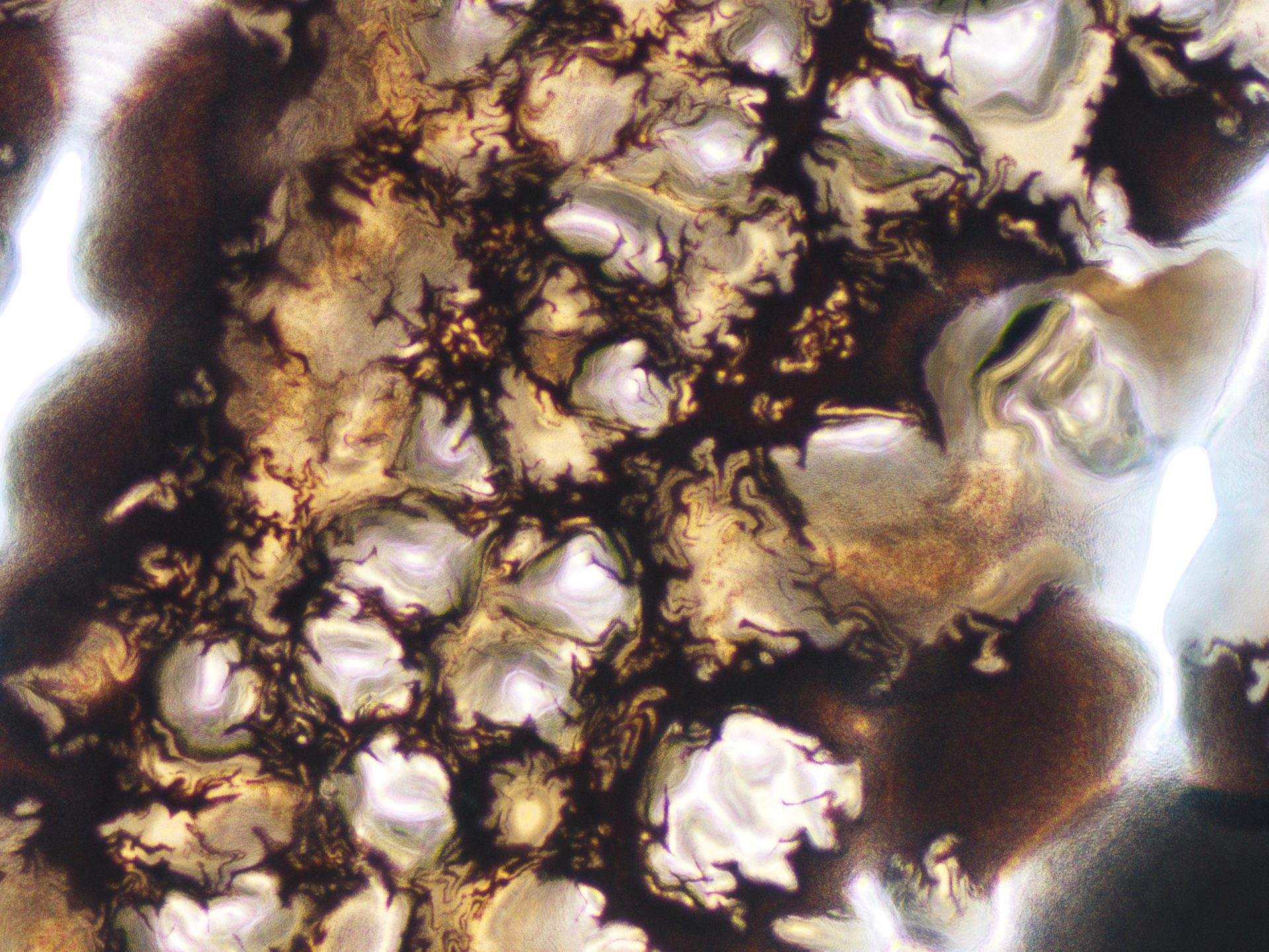 Abstrakte braune und goldene Textur